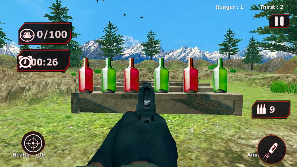 Capturas de tela do Pistol Fury Expert Shooter