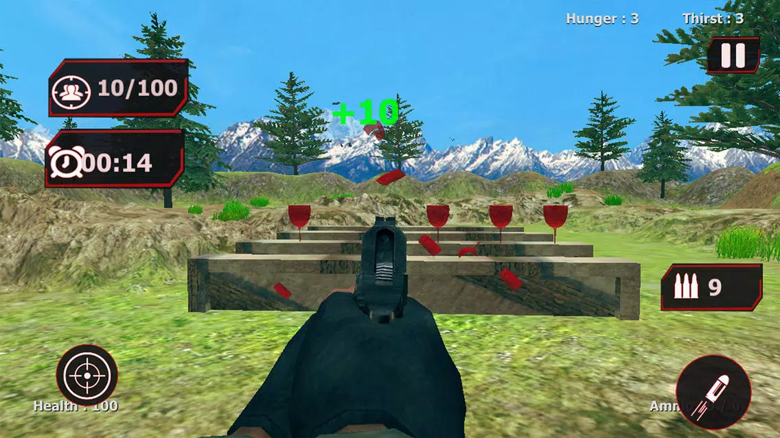 Capturas de tela do Pistol Fury Expert Shooter