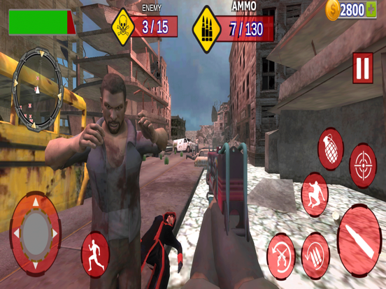 Sniper Zombie Shooting Games iPad  Screenshots