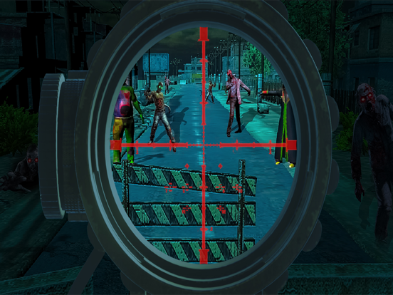 Sniper Zombie Shooting Games iPad  Screenshots