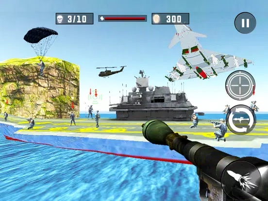 Navy Gunner:Gunship Sea Battle iPad  স্ক্রিনশট