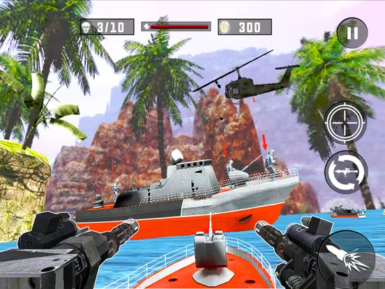 Navy Gunner:Gunship Sea Battle iPad  স্ক্রিনশট