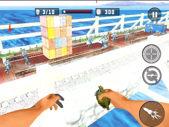 Navy Gunner:Gunship Sea Battle iPad  স্ক্রিনশট