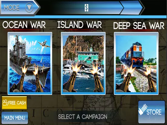 Navy Gunner:Gunship Sea Battle iPad  স্ক্রিনশট