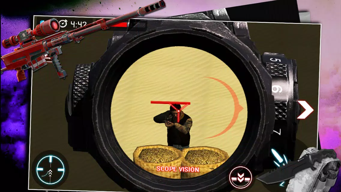 Captures d'écran de Sniper Frontline Assassin Free Game