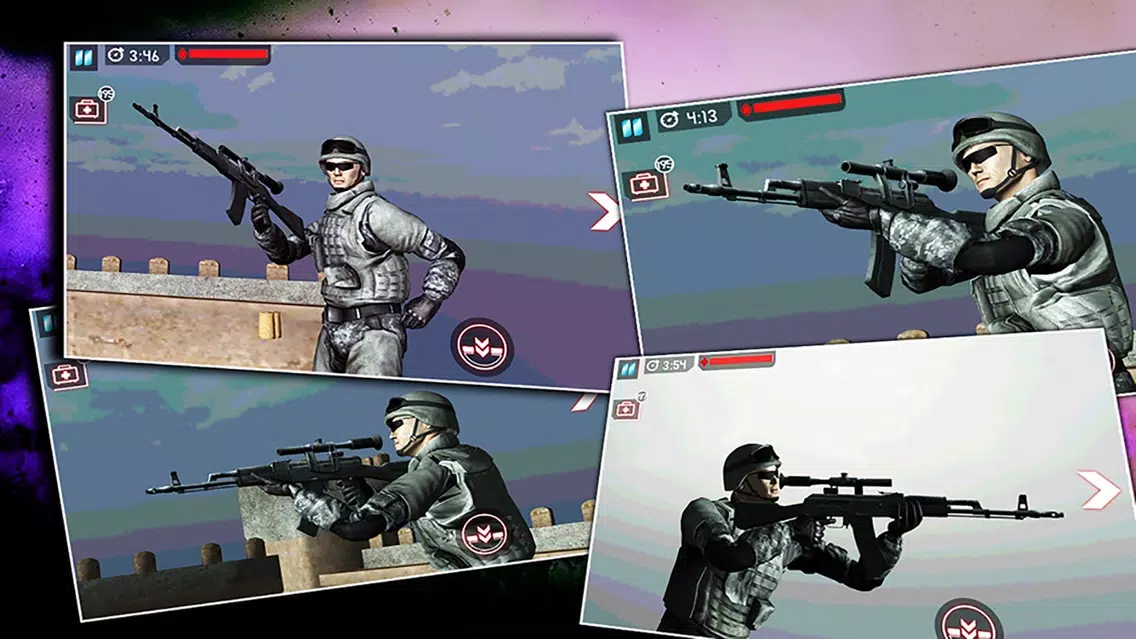 Captures d'écran de Sniper Frontline Assassin Free Game