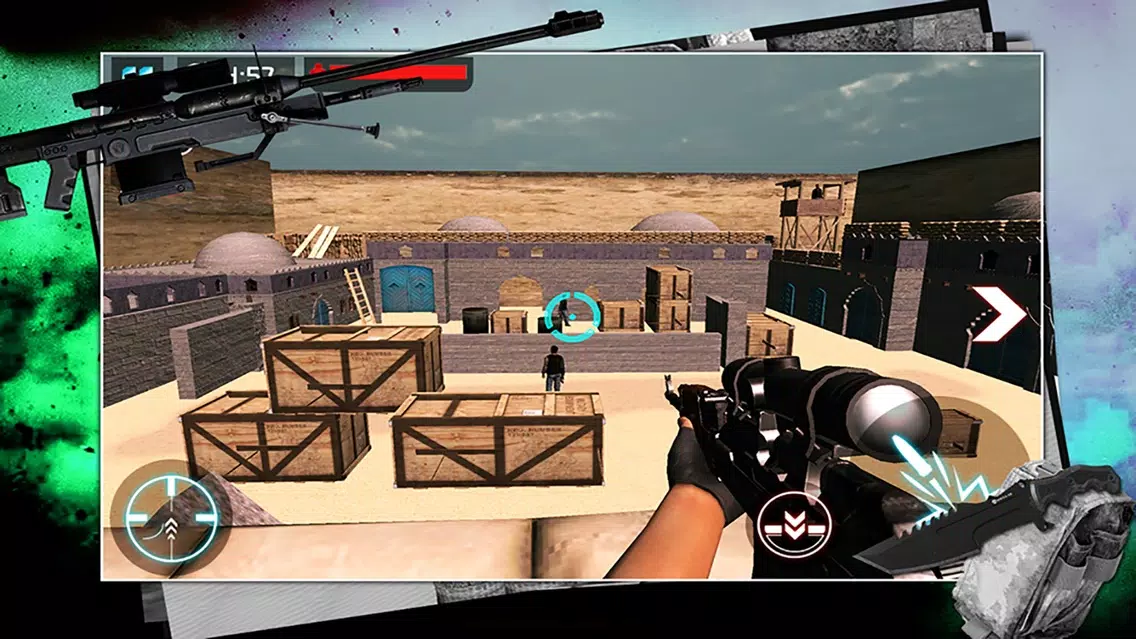 Captures d'écran de Sniper Frontline Assassin Free Game
