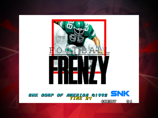 FOOTBALL FRENZY ACA NEOGEO iPad Screenshots