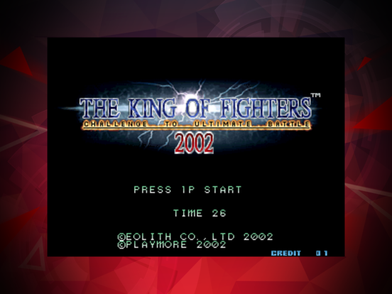 KOF 2002 ACA NEOGEO iPad  Screenshots