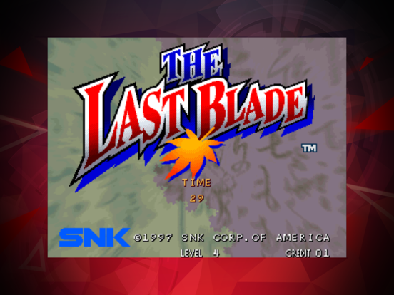 THE LAST BLADE ACA NEOGEO iPad  سکرین شاٹس