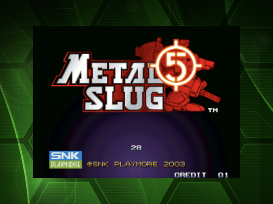 Скриншоты METAL SLUG 5 ACA NEOGEO iPad 