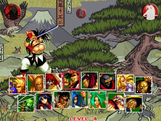Tangkapan skrin SAMURAI SHODOWN II iPad 