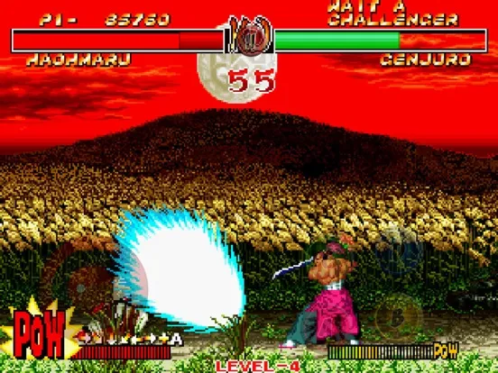 Tangkapan skrin SAMURAI SHODOWN II iPad 