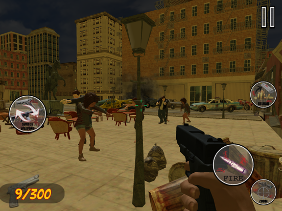 ภาพหน้าจอของ Zombie Hunter Shooting Survive iPad 
