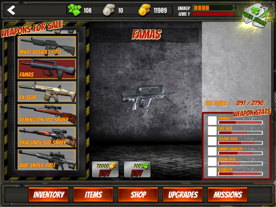 ภาพหน้าจอของ Zombie Hunter Shooting Survive iPad 