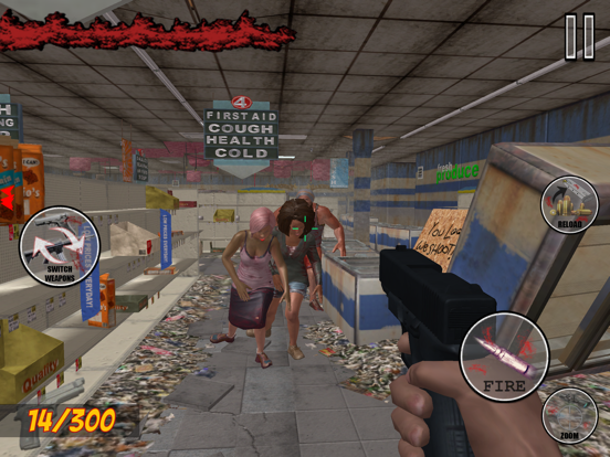 ภาพหน้าจอของ Zombie Hunter Shooting Survive iPad 