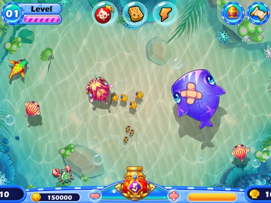 Capturas de tela do Sea Fish Shooter 2016 - FREE iPad 