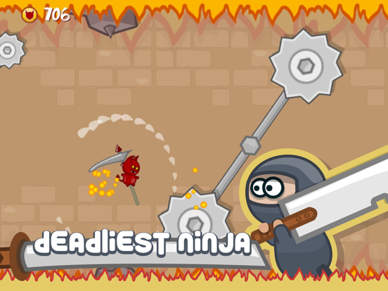 Capturas de pantalla de Ninja Shurican: Tiny Deadly Fighter iPad 