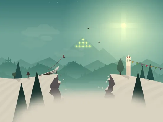 Tangkapan layar Alto's Adventure iPad 