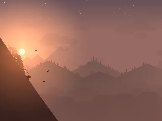 Tangkapan layar Alto's Adventure iPad 