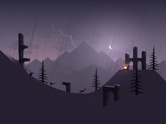 Tangkapan layar Alto's Adventure iPad 
