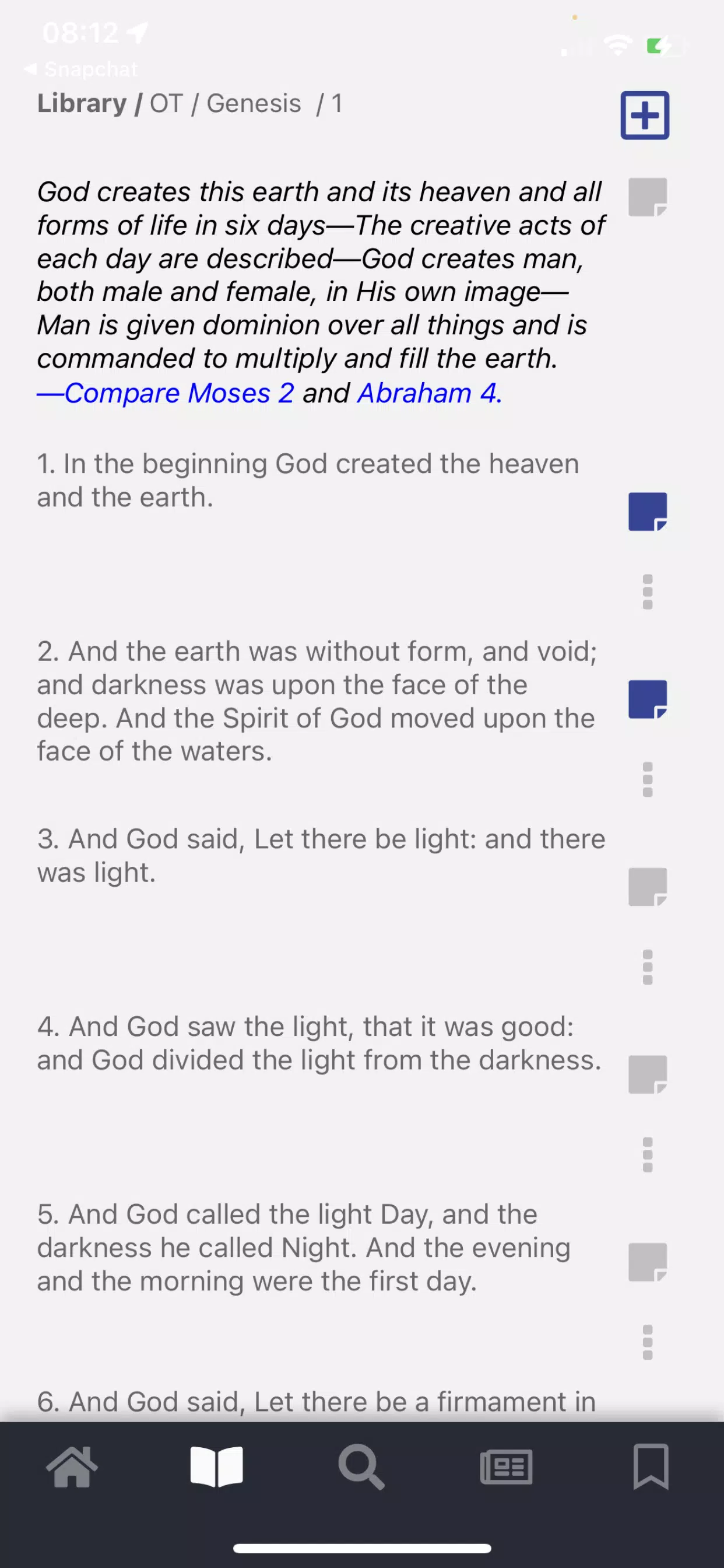 Scripture Notes Screenshots