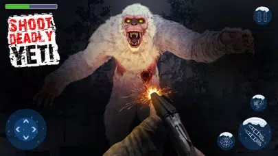 Yeti Monster 3D Hunting Game应用截图
