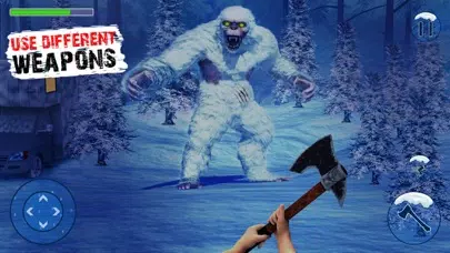 Yeti Monster 3D Hunting Game应用截图