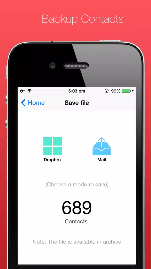 ContactBox: Group mail/sms, merge/delete contacts and backup contacts: Screenshots