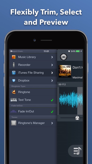 Ringtone Maker:Customize music ring tone,text tone Screenshots