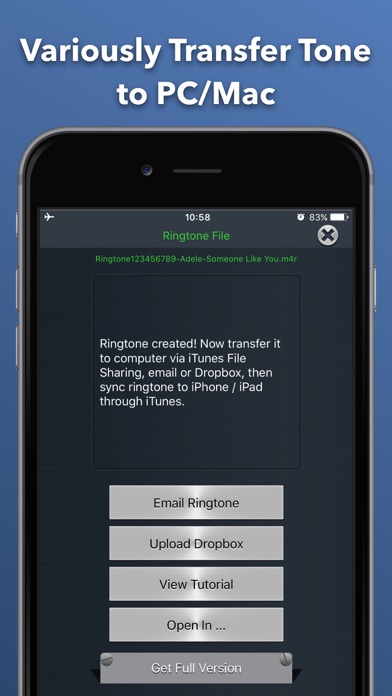 Ringtone Maker:Customize music ring tone,text tone Screenshots
