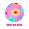 cut baby egg color care flower- jum to fun game