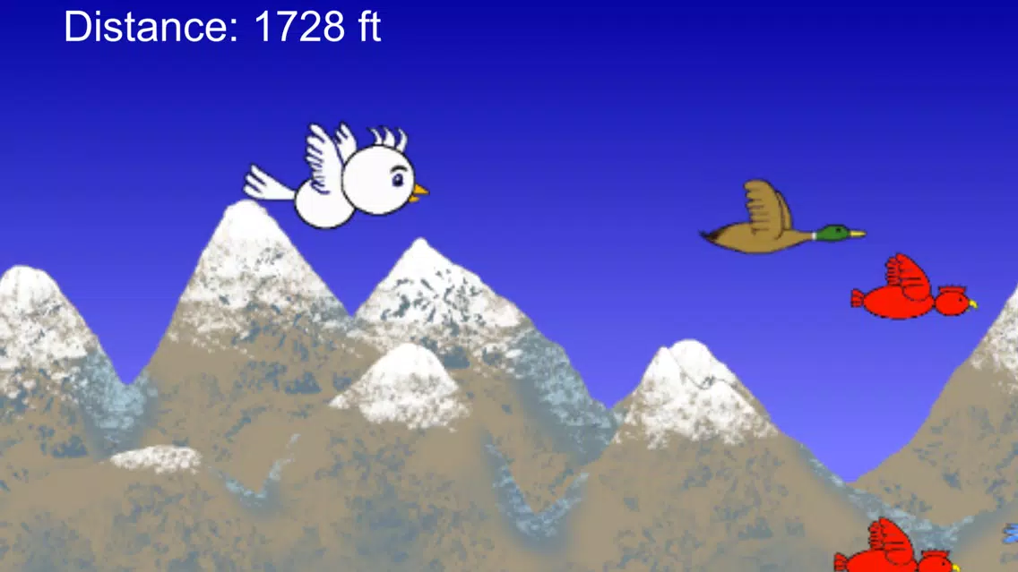 BirdHerd - Avoid oncoming birds in this Flappy Bird style of game. স্ক্রিনশট