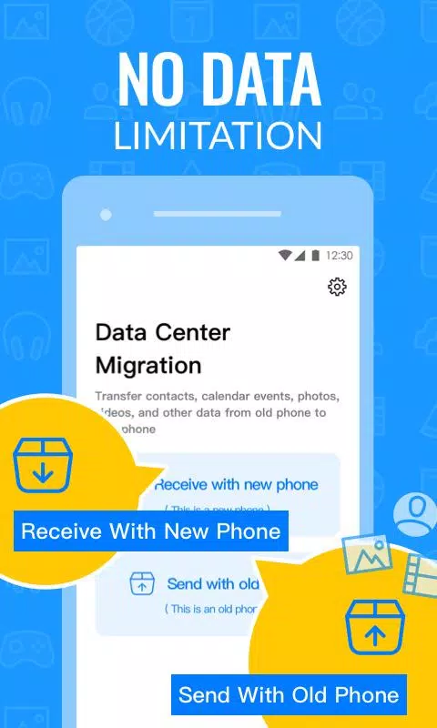 File Transfer & Phone Clone Screenshots