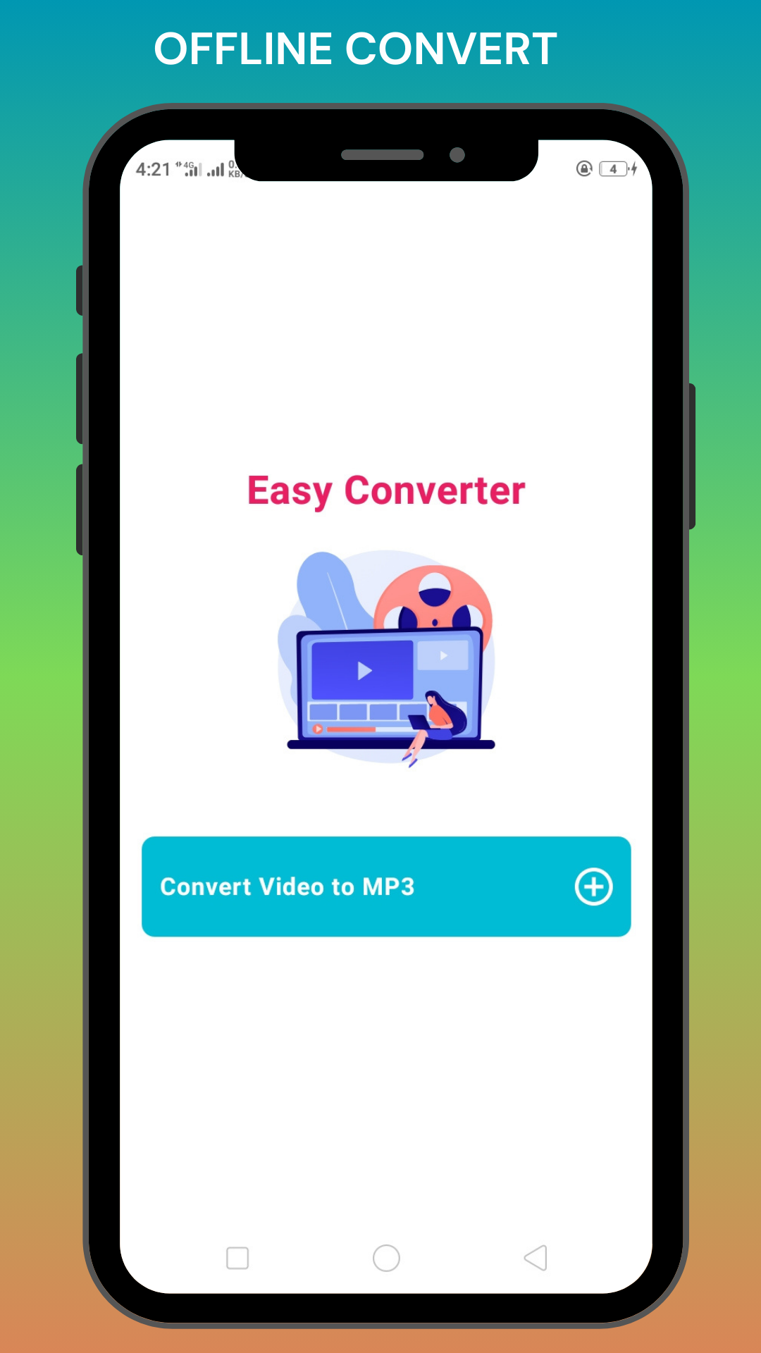 Easy video converter - video to audio Screenshots