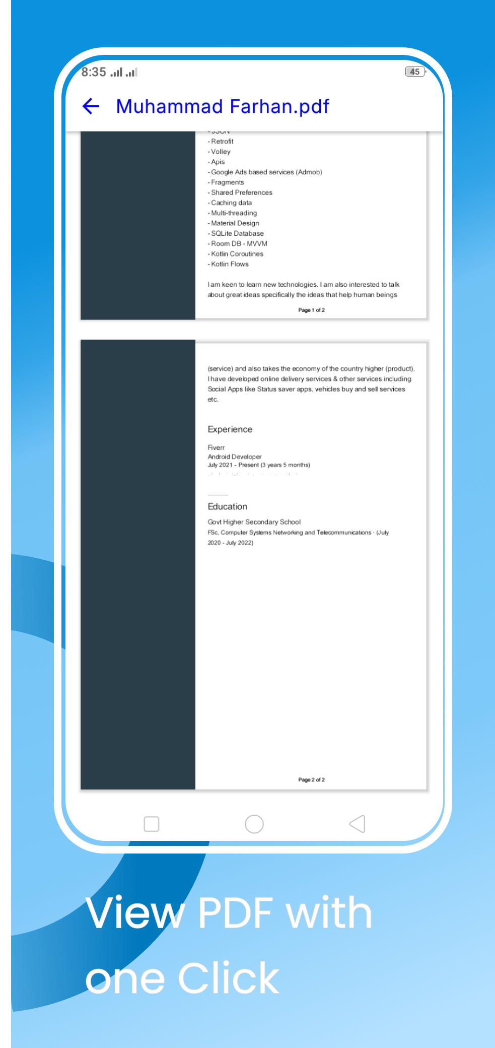 Image to Pdf - Pdf reader Screenshots