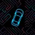 Neon Car Maze