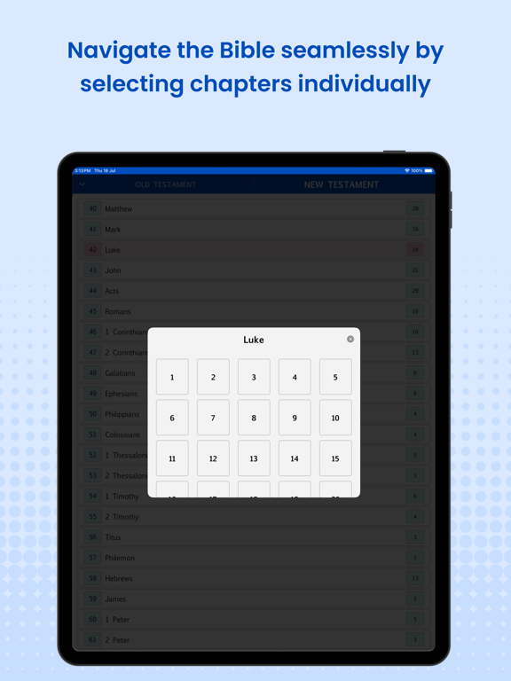 Amplified Bible Pro (AMP) iPad Screenshots