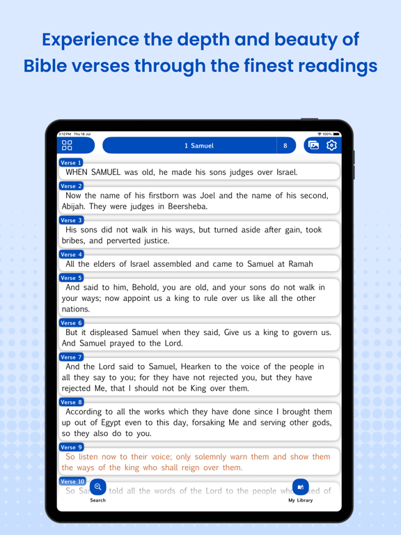 Amplified Bible Pro (AMP) iPad Screenshots