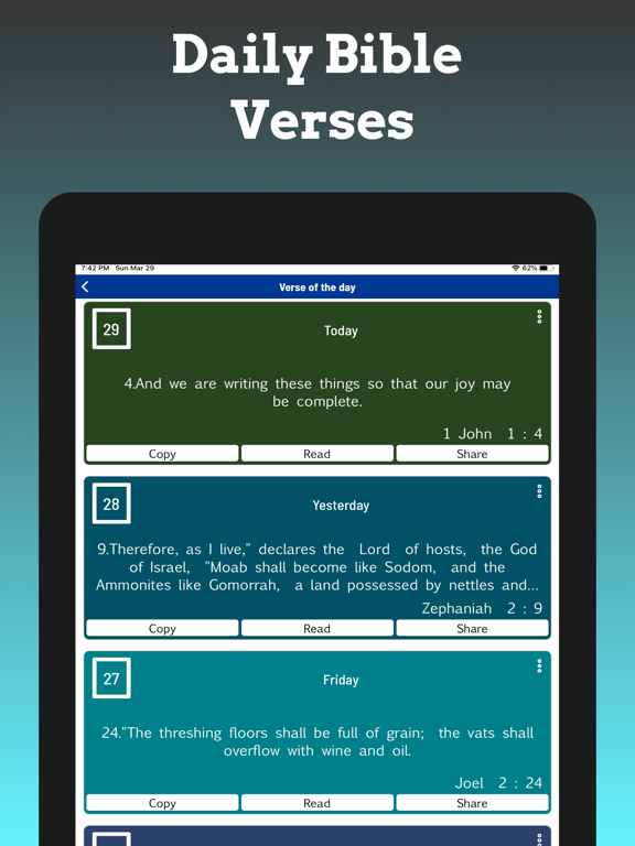 Polish Bible iPad Screenshots