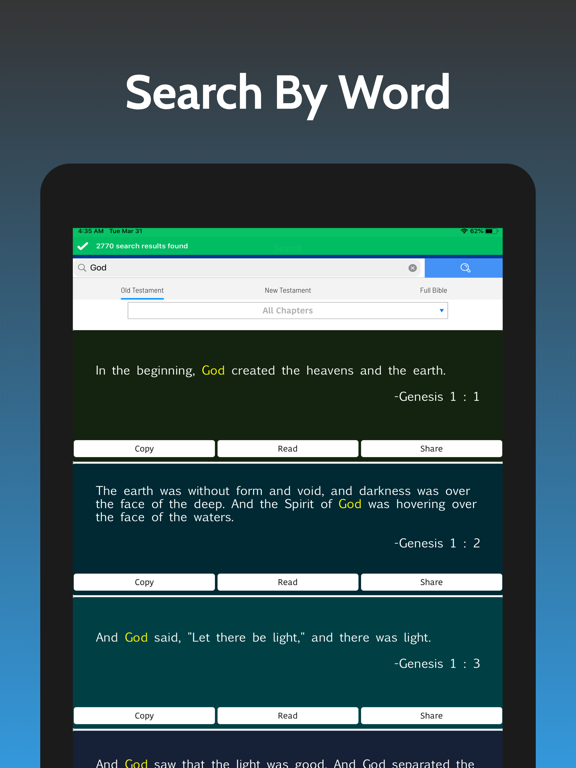 Polish Bible iPad Screenshots