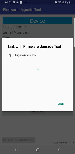 Trigno Sensor Update Tool Screenshots