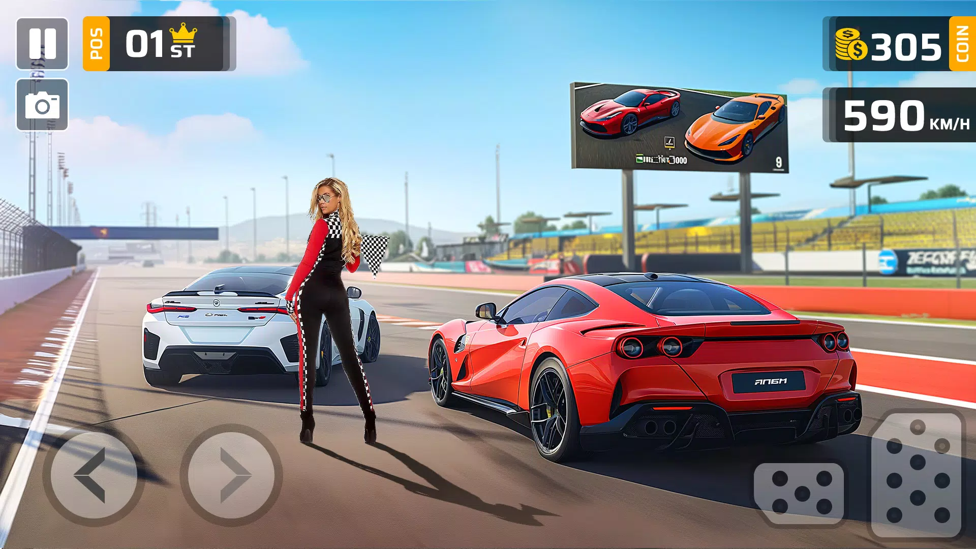 High Speed Stunt Car Race Game Screenshots