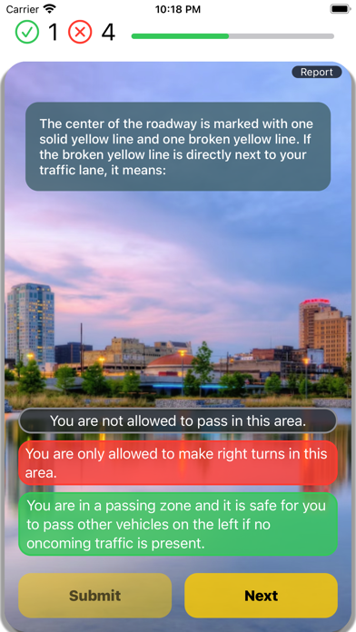 Alabama DMV Practice Win Exam Screenshots