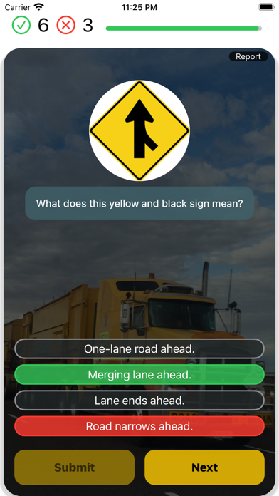 New York CDL Test 2024 Screenshots