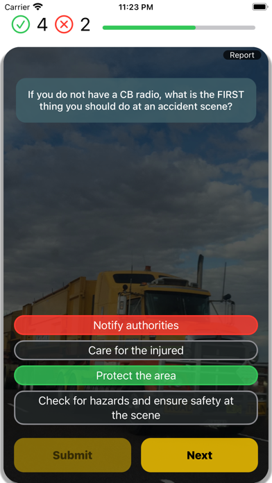 New York CDL Test 2024 Screenshots