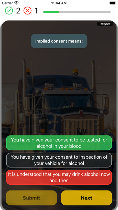 Alaska CDL Test 2024 Screenshots