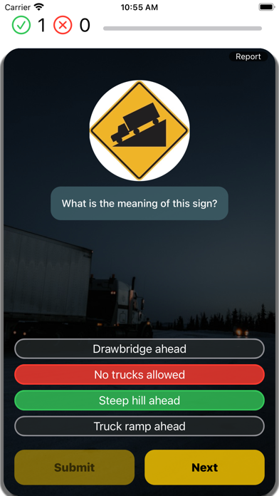 Texas CDL Permit Prep 2024 Screenshots
