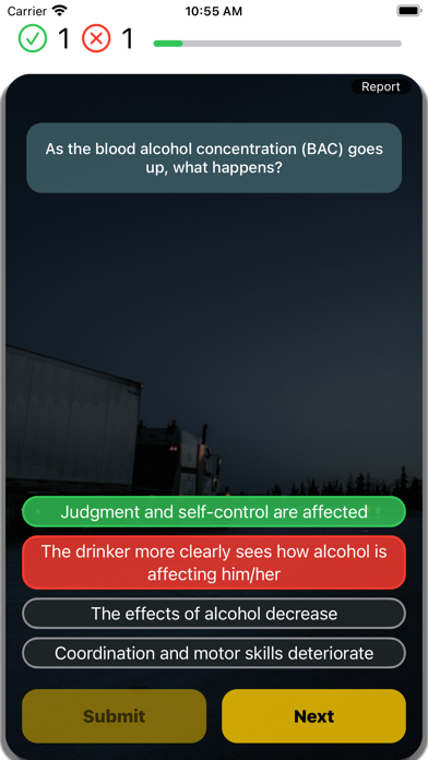 Texas CDL Permit Prep 2024 Screenshots