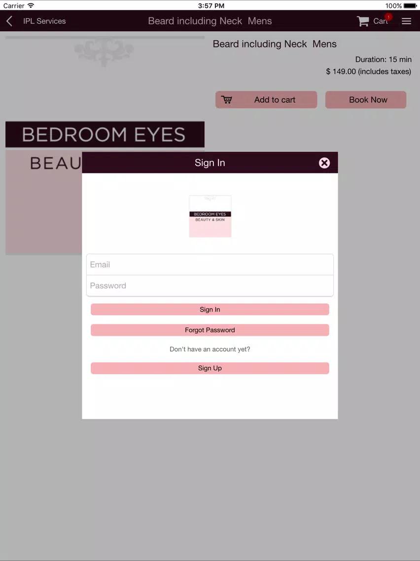BEDROOM EYES - Lashes Beauty Skin iPad Screenshots